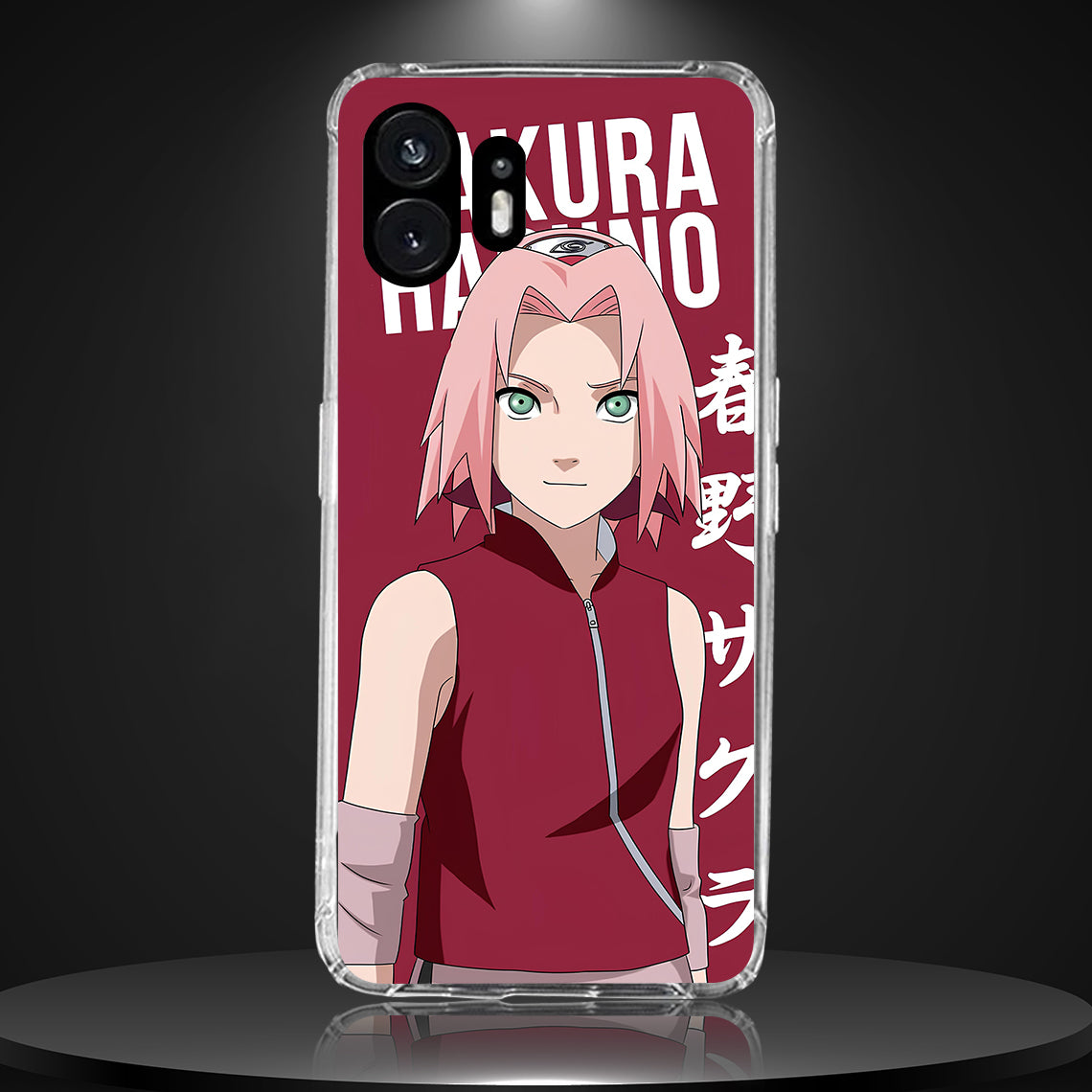 SAKURA HARUNO 002 | SILICON TEXTURED BACK CASE