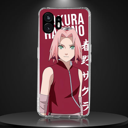 SAKURA HARUNO 002 | SILICON TEXTURED BACK CASE