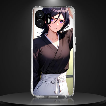 RUKIA KUCHIKI 001 | SILICON TEXTURED BACK CASE