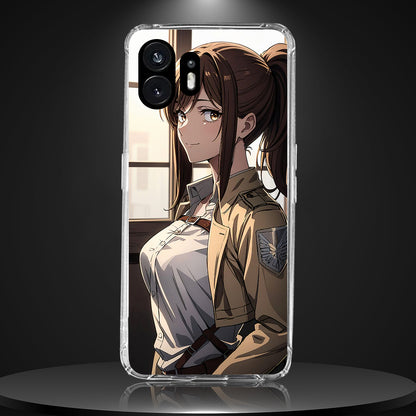 MIKASA ACKERMAN 001 | SILICON TEXTURED BACK CASE