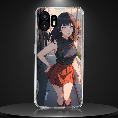 HINATA HYUGA 001 | SILICON TEXTURED BACK CASE