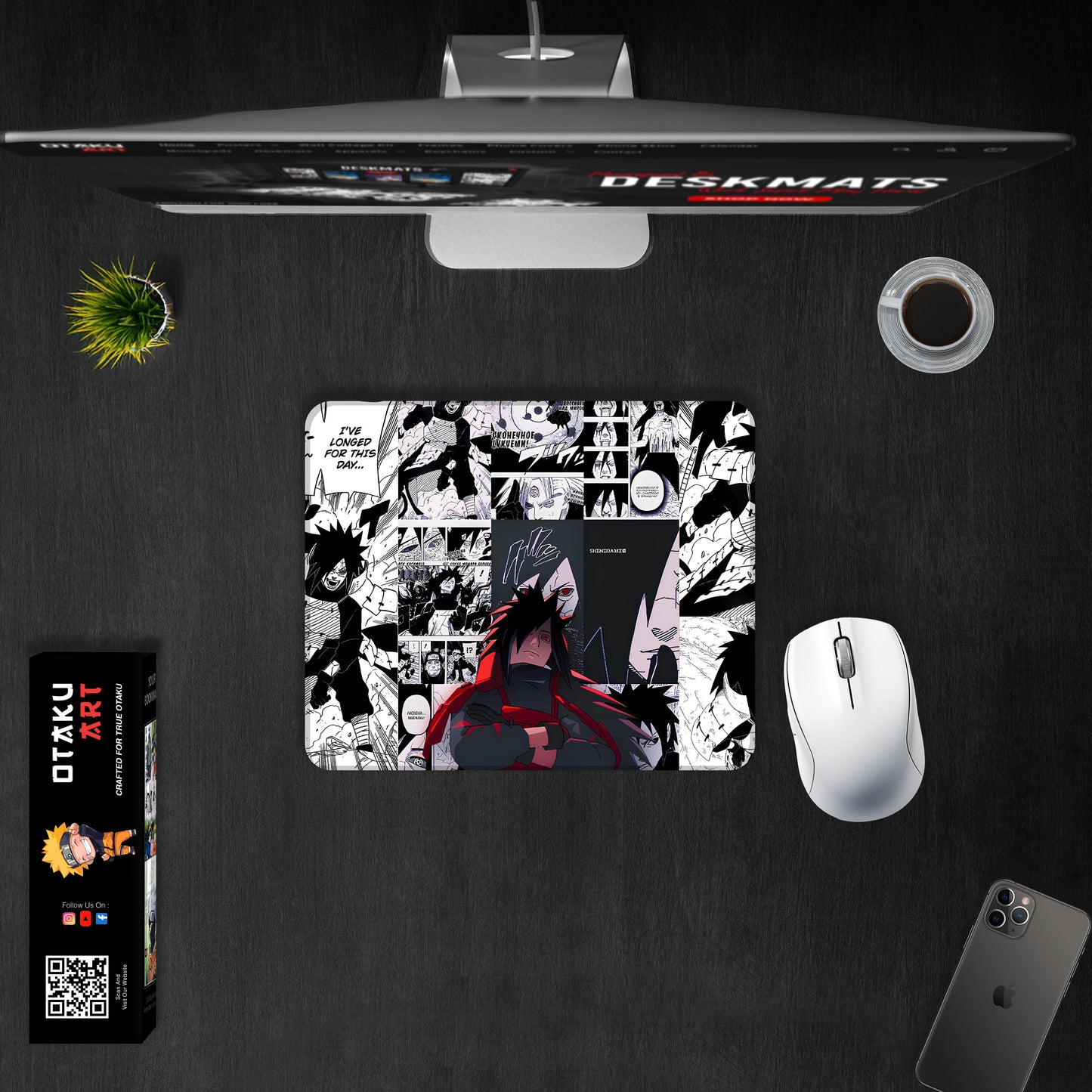 MADARA UCHIHA 001 | MOUSEPAD