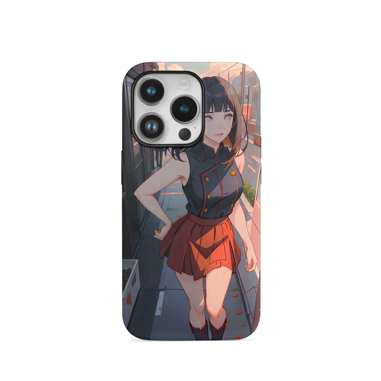 HINATA HYUGA 001 | SILICON TEXTURED BACK CASE