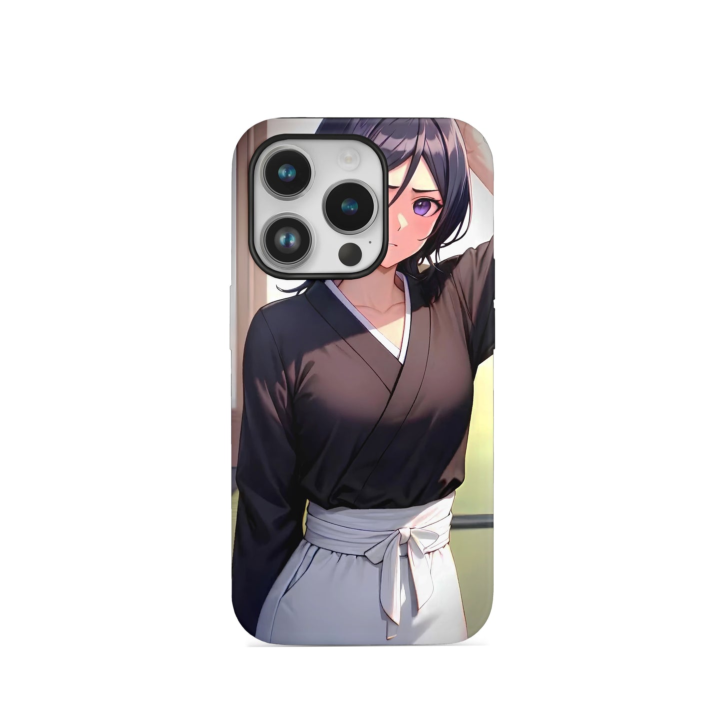 RUKIA KUCHIKI 001 | SILICON TEXTURED BACK CASE