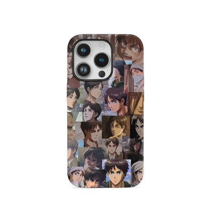 EREN YEAGER 001 | SILICON TEXTURED BACK CASE