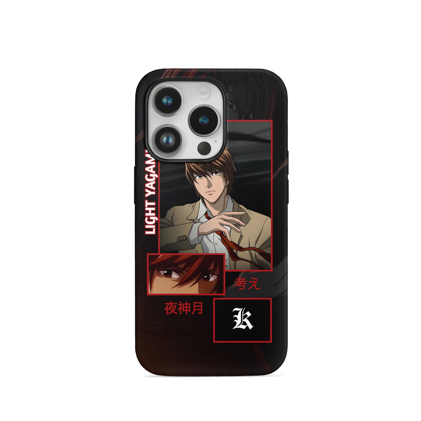 LIGHT YAGAMI 003 | SILICON TEXTURED BACK CASE