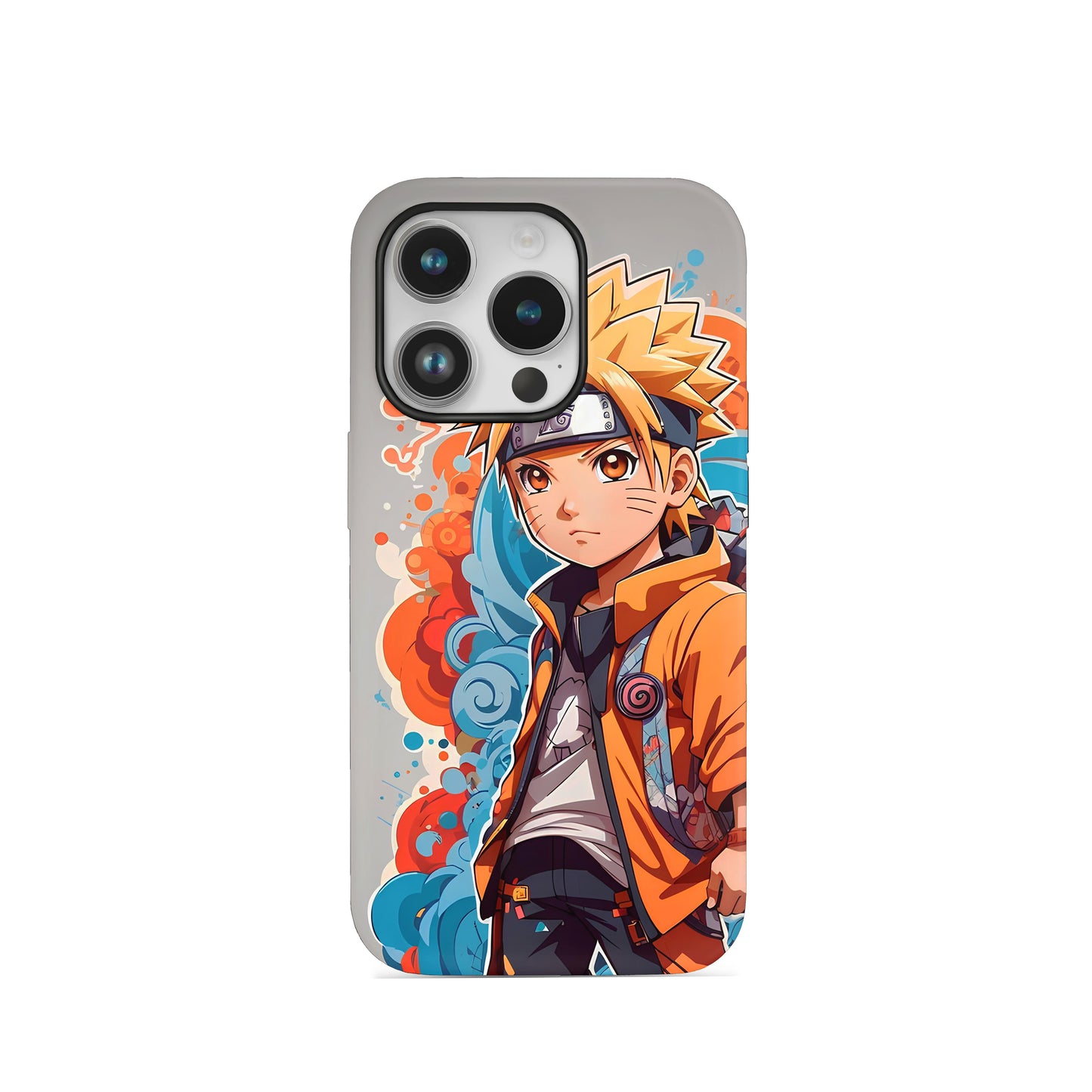 NARUTO UZUMAKI 002 | SILICON TEXTURED BACK CASE