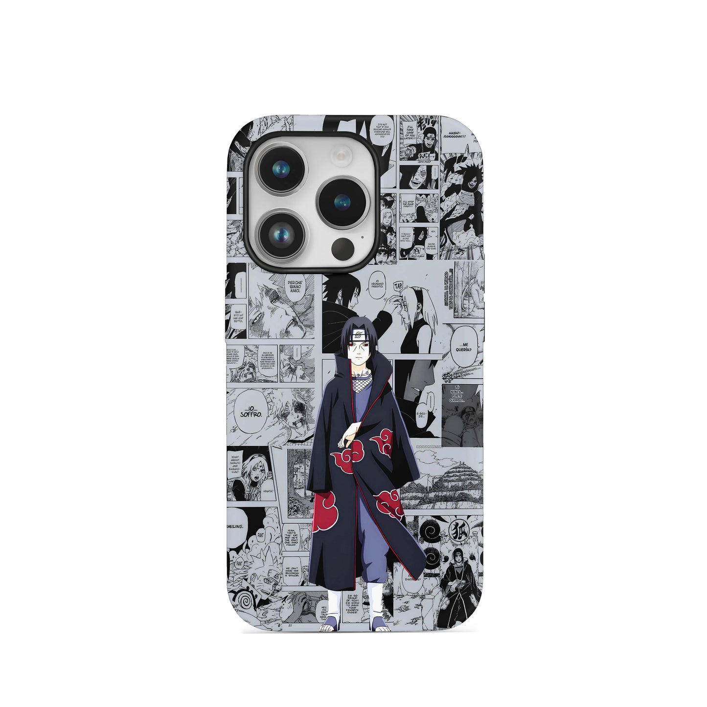 ITACHI UCHIHA 007 | SILICON TEXTURED BACK CASE