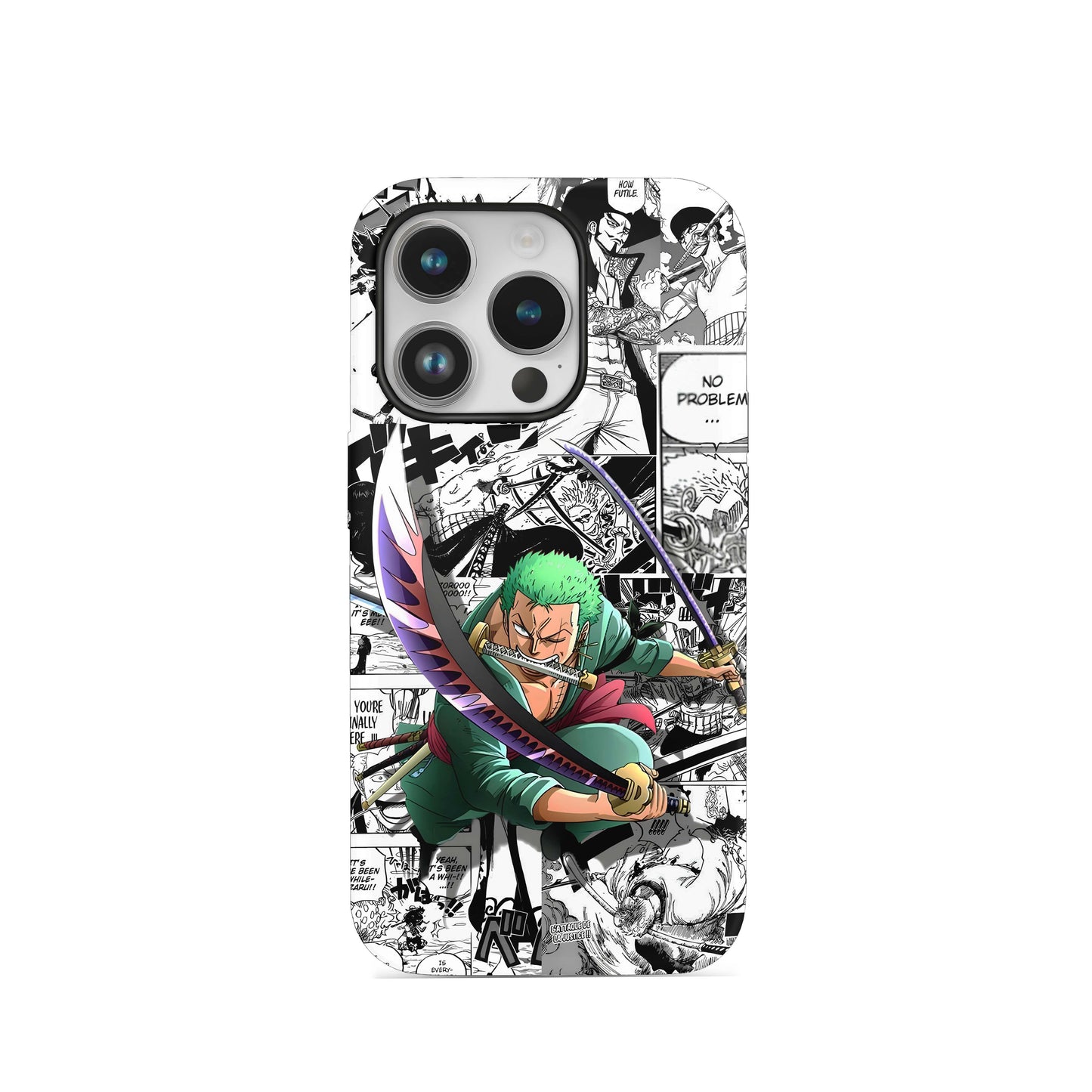 ZORO 001 | SILICON TEXTURED BACK CASE