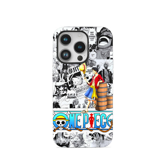 LUFFY 004 | SILICON TEXTURED BACK CASE