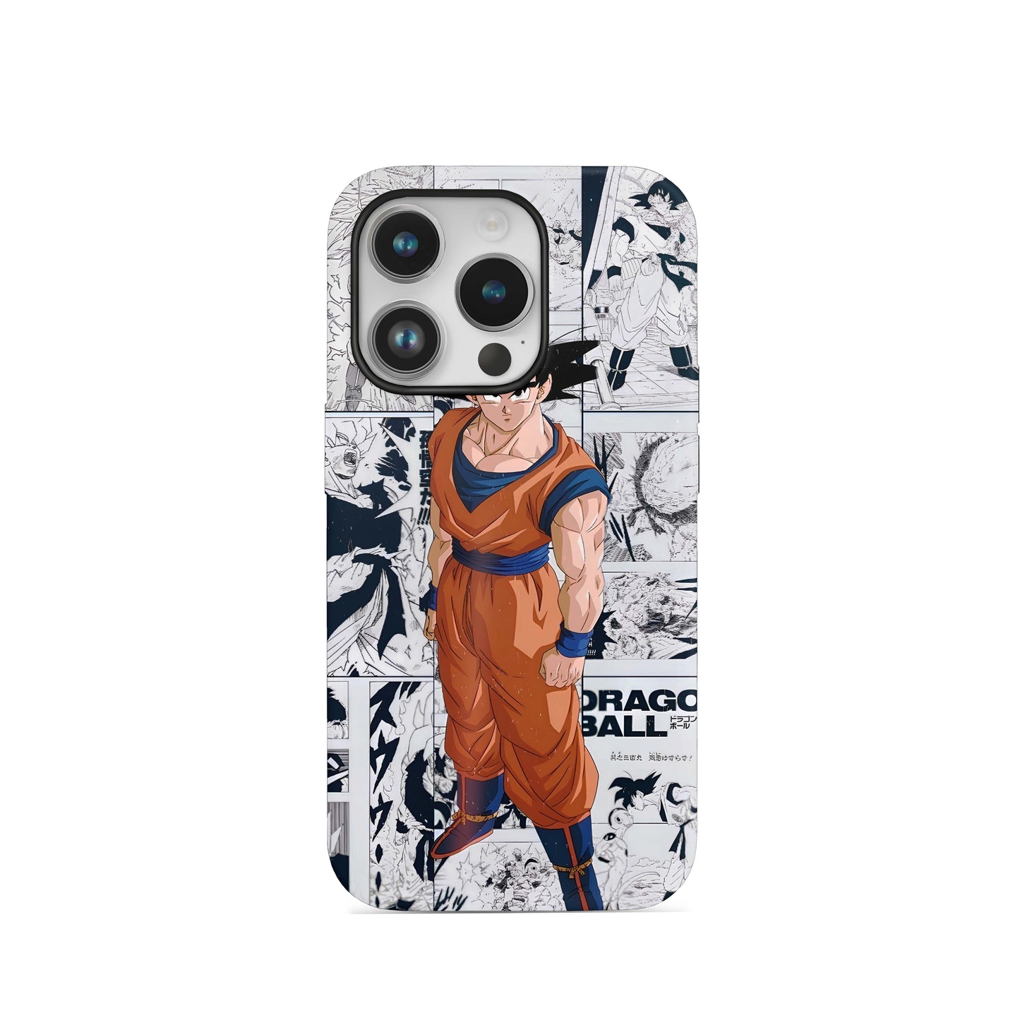 GOKU 002 | SILICON TEXTURED BACK CASE